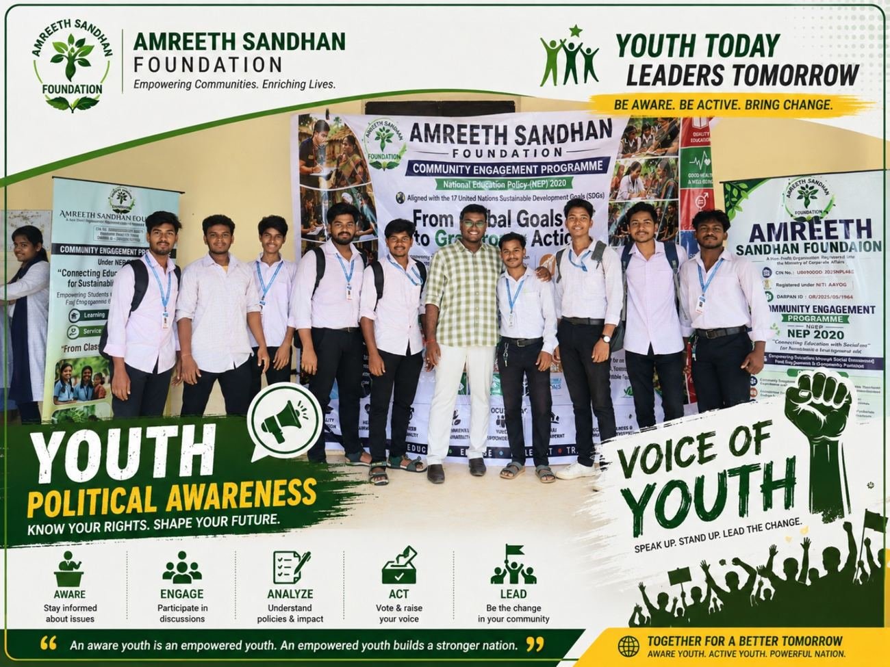 Youth leadership & civic awareness
